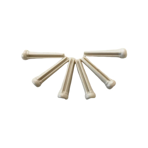 Bridge Pins (white) - GRAPH TECH TUSQ PP-1100-01 - Set of 6
