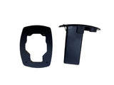 Adaptor plate & standard size battery holder to fit into large hole left from large battery holder