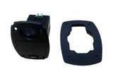 Adaptor plate & standard size battery holder to fit into large hole left from large battery holder