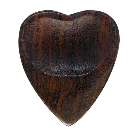 Timber Tones Heart Tones African Ebony 1 Guitar Pick