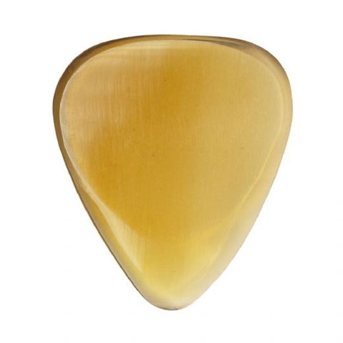 Timber Tones Bone Tones Clear Horn 1 Guitar Pick