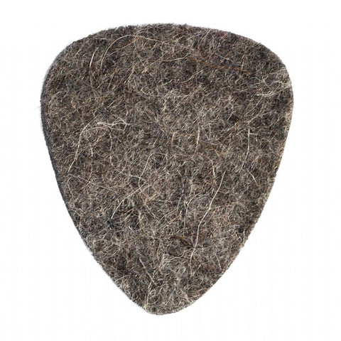 Timber Tones Felt Tones Grey Wool 1 Guitar Pick