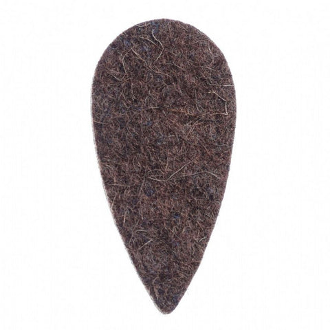 Timber Tones Felt Tones Teardrop Brown Wool Felt 1 Pick