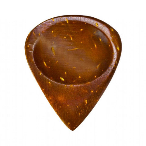 Timber Tones Jazz Tones Groove Coconut Husk 1 Guitar Pick