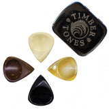 Timber Tones Funk Tones Mixed Tin of 4 Guitar Picks