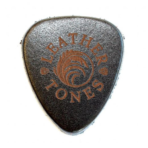 Timber Tones Leather Tones Black 1 Ukulele / Bass Guitar Pick