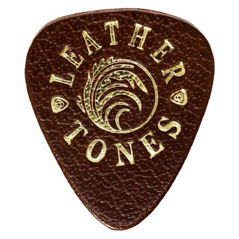 Timber Tones Leather Tones Brown 1 Guitar Pick