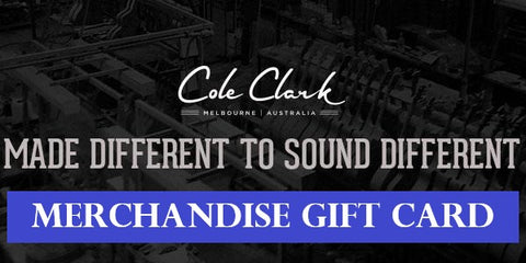 Cole Clark Guitars Digital Gift Cards