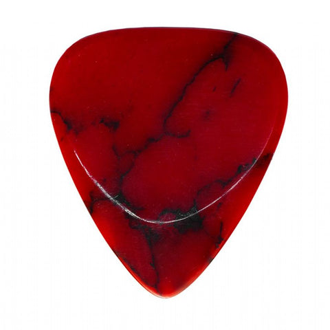 Timber Tones Stone Tones Bloody Basin Jasper 1 Guitar Pick