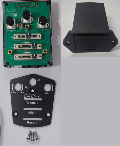 Cole Clark Old 3Way to New PG3 Preamp End Pin Battery Box