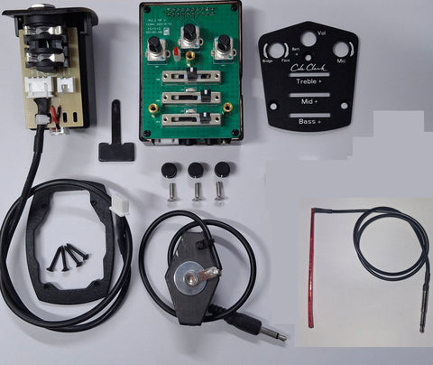 Cole Clark Complete PG3 Preamp System - Strip Piezo
