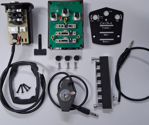 Cole Clark Complete PG3 Preamp System - Suspended Piezo