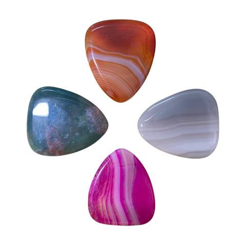 40% OFF Timber Tones Agate Tones Mixed Pack of 4 Guitar Picks