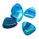 Timber Tones Agate Tones Blue Agate 1 Guitar Pick