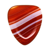 40% OFF Timber Tones Agate Tones Red Banded Agate 1 Guitar Pick