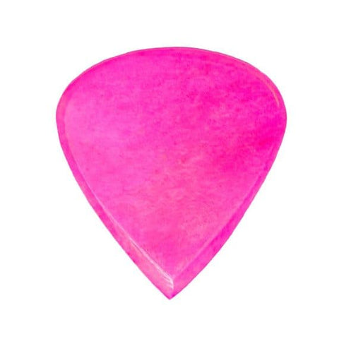 Timber Tones Jazzy Tones Pink Buffalo Bone 1 Guitar Pick