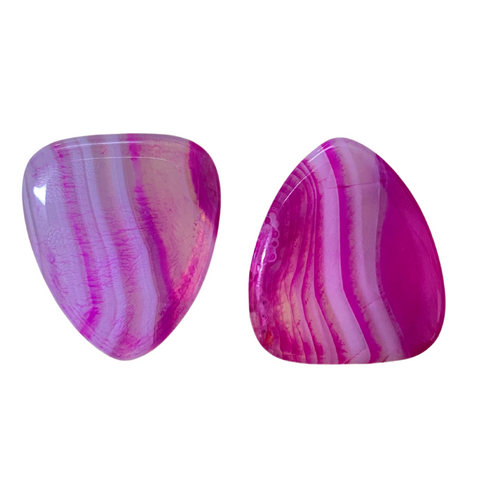 40% OFF Timber Tones Agate Tones Pink Agate 1 Guitar Pick