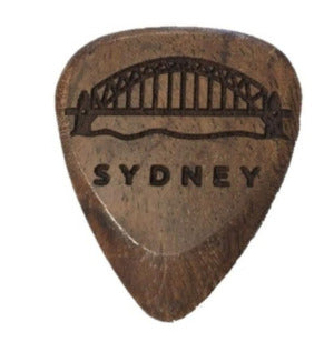 Timber Tones Sydney Harbour Bridge Thai Sindora 1 Guitar Pick