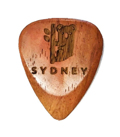 Timber Tones Sydney Koala Bloodwood 1 Guitar Pick